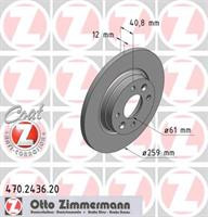 Диск гальмівний Otto Zimmermann 470243620