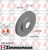 Диск гальмівний Otto Zimmermann 470243920