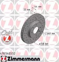 Диск гальмівний Otto Zimmermann 470540352