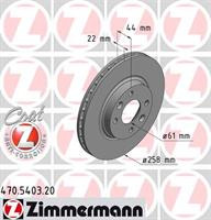 Диск гальмівний Otto Zimmermann 470540320