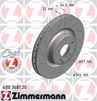 Диск гальмівний Otto Zimmermann 400368120