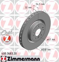 Диск гальмівний Otto Zimmermann 400368320
