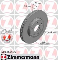 Диск гальмівний Otto Zimmermann 400369520