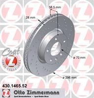 Диск гальмівний Otto Zimmermann 430146552