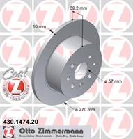 Диск гальмівний Otto Zimmermann 430147420