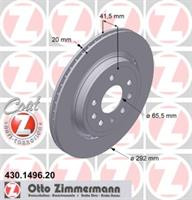 Диск гальмівний Otto Zimmermann 430149620