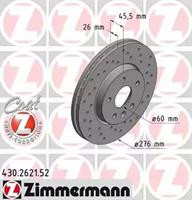 Диск гальмівний Otto Zimmermann 430262152