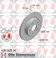 Диск гальмівний Otto Zimmermann 430262220