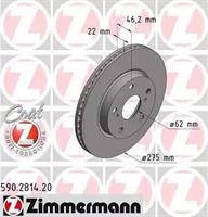 Диск гальмівний Otto Zimmermann 590281420