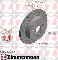 Диск гальмівний Otto Zimmermann 590282452
