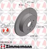 Диск гальмівний Otto Zimmermann 590282420