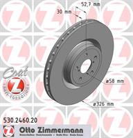 Диск гальмівний Otto Zimmermann 530246020