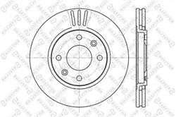 Диск гальмівний Stellox 60203719VSX