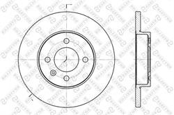 Диск гальмівний Stellox 60204728SX