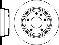 Диск гальмівний Textar 92042303