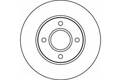 Диск гальмівний Textar 92096203