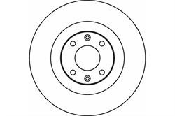 Диск гальмівний Textar 92097103