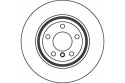 Диск гальмівний Textar 92107403