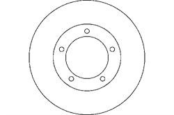 Диск гальмівний Textar 92108103