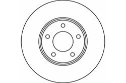 Диск гальмівний Textar 92109403