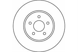 Диск гальмівний Textar 92109603