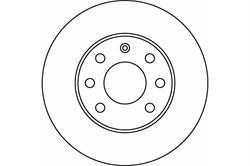 Диск гальмівний Textar 92111403