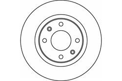 Диск гальмівний Textar 92111503