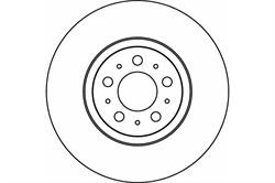 Диск гальмівний Textar 92126603