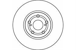 Диск гальмівний Textar 92135503