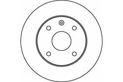 Диск гальмівний Textar 92133600