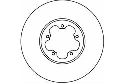 Диск гальмівний Textar 92151903