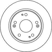 Диск гальмівний Textar 92164303