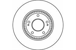 Диск гальмівний Textar 92166500