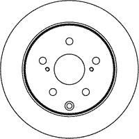Диск гальмівний Textar 92162103