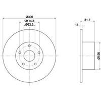 Диск гальмівний Textar 92233100
