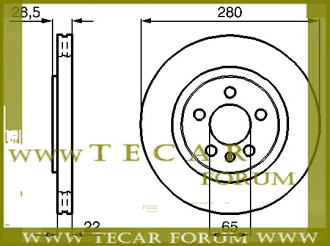 Диск гальмівний VAG 1H0615301A