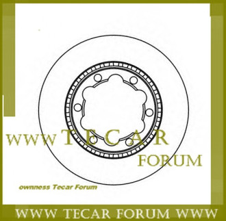 Диск гальмівний VAG 2E0615601