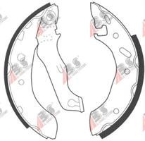 Колодки гальмівні, комплект ABS 8945