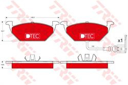 Колодки гальмівні дискові, комплект TRW GDB1386DTE