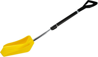Лопата пластикова телескопічна 91-120 см "PLATALEA"