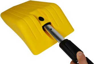 Лопата пластикова телескопічна 91-120 см "PLATALEA"