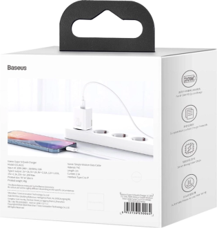 Зарядний пристрій від мережі 220В на Type C