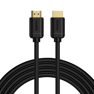 Кабелі аудіо, відео Baseus Кабель Baseus high definition Series HDMI To HDMI Adapter Cable 1m Black CAKGQA01