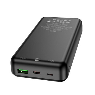 Зовнішній акумулятор HOCO J87A Tacker PD20W+QC3.0 power bank(20000mAh) Black