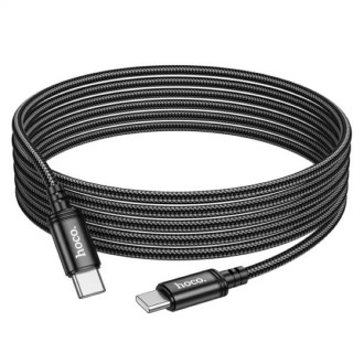Кабель HOCO X91 Radiance 60W charging data cable for Type-C to Type-C(L=3M) Black