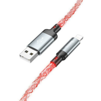 Кабель HOCO U112 Shine charging data cable for iP Gray