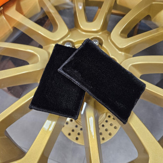 Пад (скраб-губка) для хімчистки двосторонній CleanPad Magnum 8×13 см чорний (4 шт) Magnum