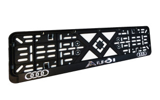 Рамка номерного знаку Poputchik 24001