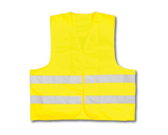 Жилет безпеки світловідбивний світло-жовтий LAVITA