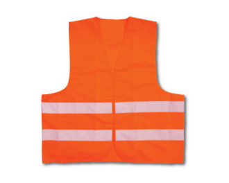 Жилет безпеки світловідбивний помаранч LAVITA